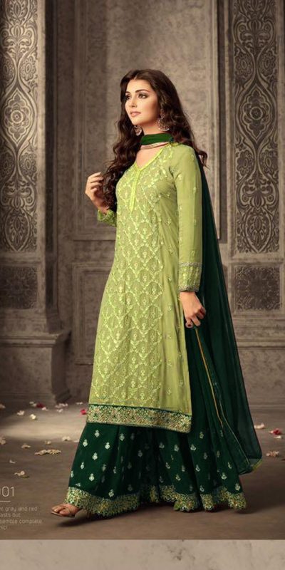 light-green-faux-georgette-embroidery-stone-work-sharara-suit