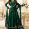 leading-green-color-faux-georgette-embroidered-stone-work-anarkali-suit