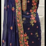 mesmerizing-blue-colored-embroidered-chanderi-silk-dress-material