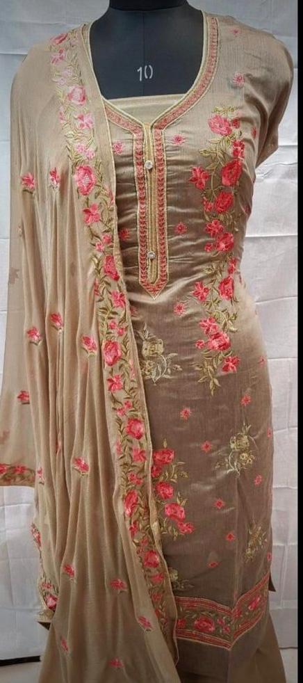 mesmerizing-cream-colored-embroidered-chanderi-silk-dress-material