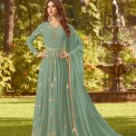 alluring-mint-color-fox-georgette-with-embroidery-work-suit