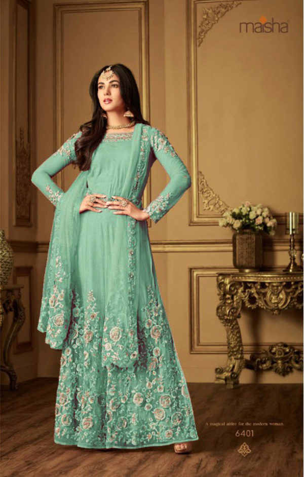 innovative-mint-color-heavy-net-embroidered-stone-and-jari-work-suit