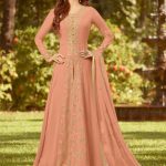 statuesque-light-orange-color-fox-georgette-with-embroidery-work-suit