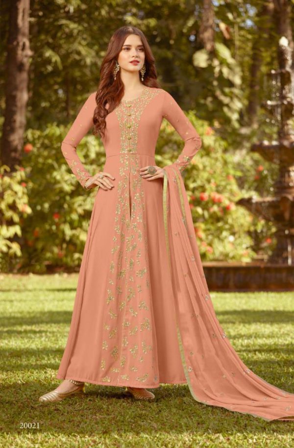 statuesque-light-orange-color-fox-georgette-with-embroidery-work-suit