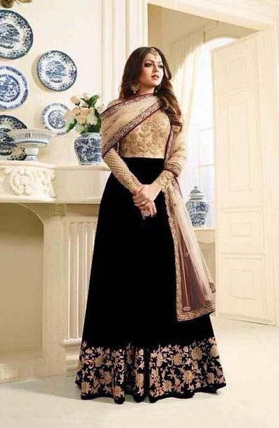 stunning-look-with-black-georgette-with-embroidery-stone-work-suit