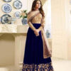 stunning-look-with-blue-georgette-with-embroidery-stone-work-suit