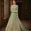 harmonious-olive-green-color-heavy-georgette-with-stone-work-anarkali-suit