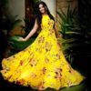 stylish-floral-printed-yellow-color-american-creep-silk-gown