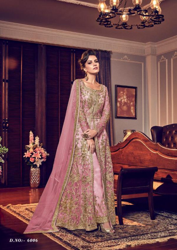 thrilling-pink-color-heavy-net-with-embroidery-cording-work-suit