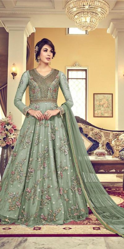 treasured-olive-green-heavy-net-with-embroidery-cording-stone-work-suit