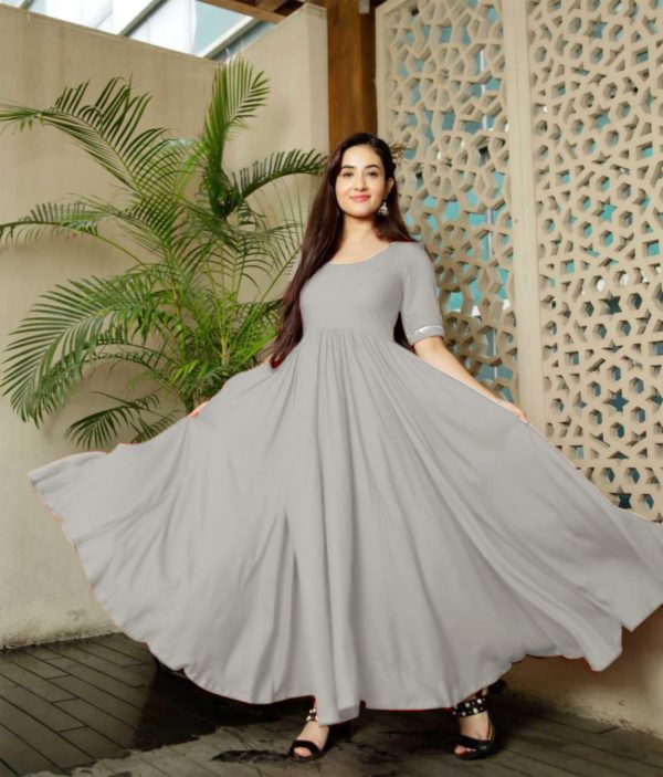 classic-floral-grey-color-american-creep-silk-gown
