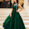 luxurious-look-with-green-taffeta-satin-thread-work-gown