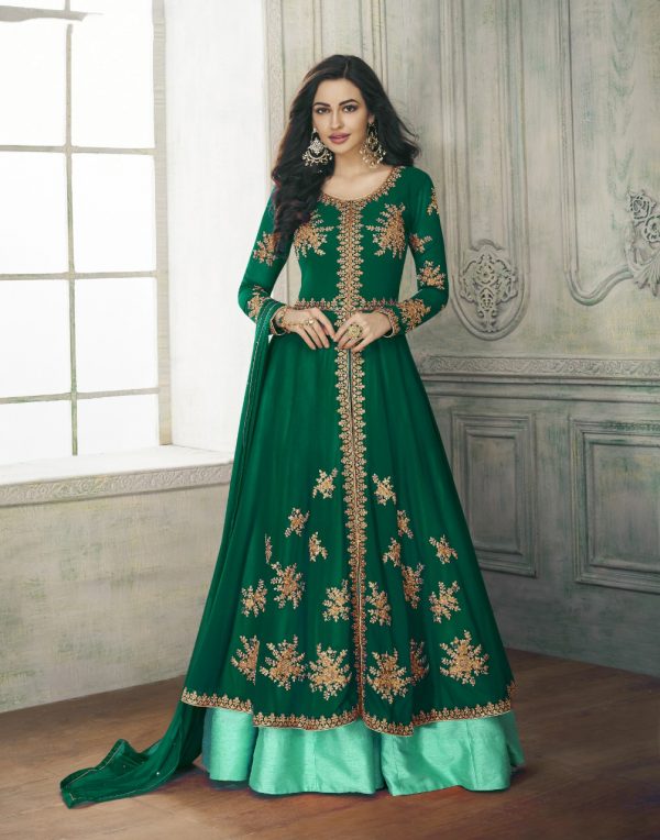 ravishing-green-color-faux-georgette-with-embroidery-work-anarkali-suit
