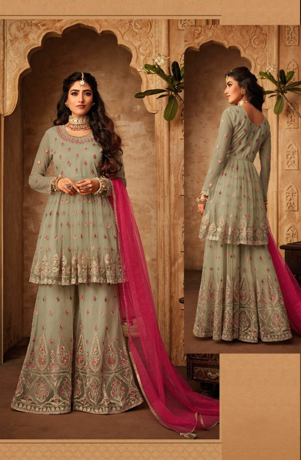 dazzling-olive-green-color-net-with-embroidery-work-salwar-suit