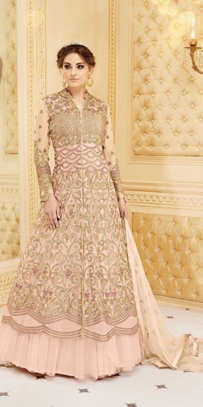 gold-pink-color-net-with-jari-embroidery-exclusive-collection-of-wedding-suit