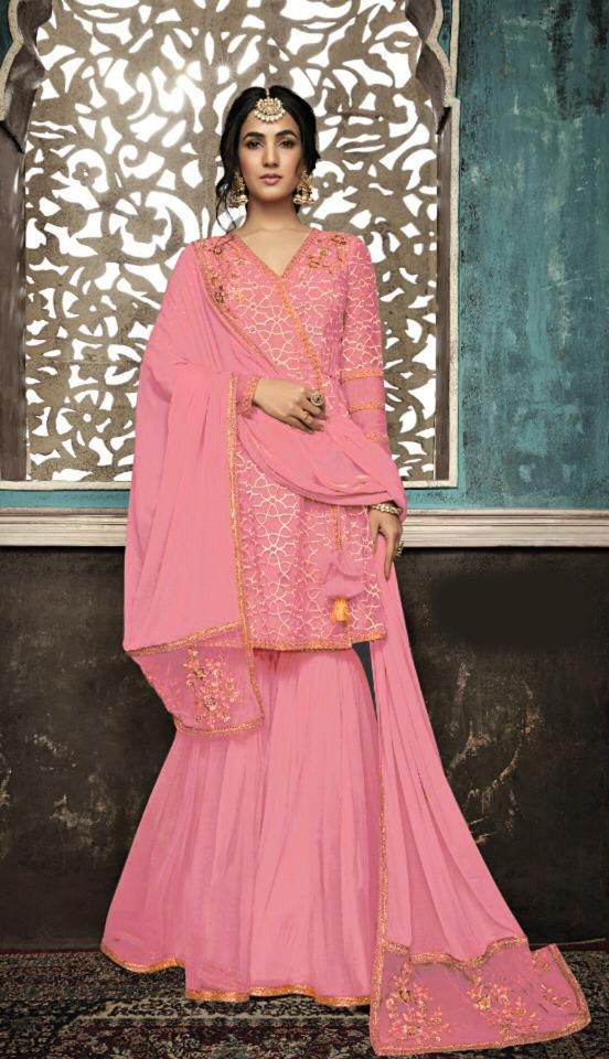 pink-color-mono-soft-net-with-sequence-embroidery-cording-work-plazzo-suit