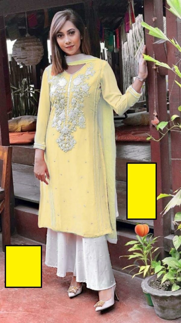 dazzling-yellow-color-heavy-georgette-with-embroidered-neck-salwar-suit