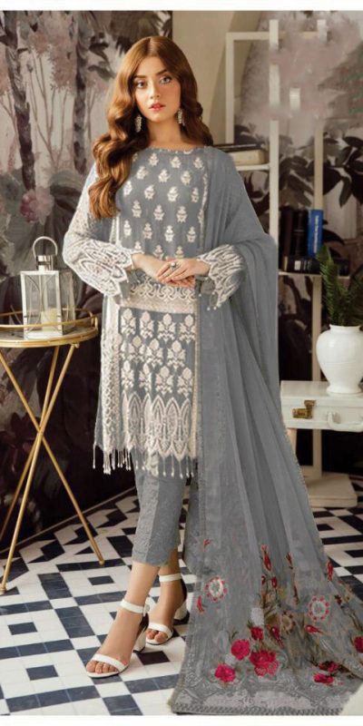 harmonious-grey-color-heavy-georgette-with-embroidery-work-sequence-suit