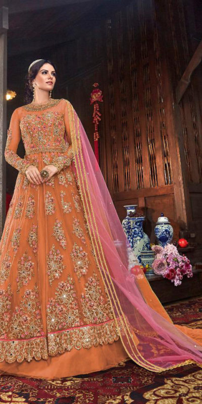 immortal-orange-color-vaishnavi-net-with-stone-work-sharara-suit