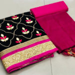 black-color-pure-modal-silk-salwar-suit-with-finishing-gota-patti-work