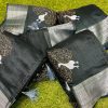 adorable-black-color-bangalore-silk-with-linen-classic-saree