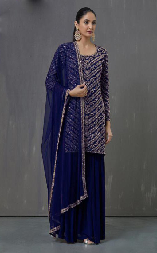 adorable-blue-color-heavy-fox-georgette-with-embroidery-work-salwar-suit