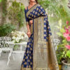 blue-banarasi-silk-jacquard-saree-with-heavy-rich-zari-pallu