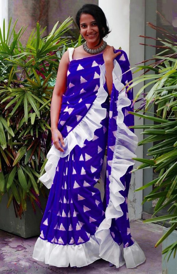divine-blue-color-zarana-silk-fabric-with-marbal-ruffal-work-saree (2)