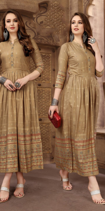extraordinary-party-wear-mehendi-color-high-quality-reyon-foil-printed-kurti