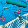 harmonious-blue-color-sana-silk-festival-wear-traditional-saree