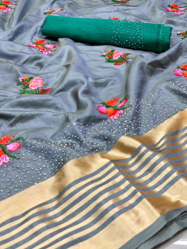 harmonious-grey-color-sana-silk-festival-wear-traditional-saree