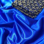 hypnotic-blueroyal-blue-color-semi-satin-fabrics-traditional-wear-classic-saree
