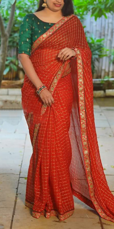 hypnotic-modal-cotton-with-fancy-chex-embroidery-pearl-work-saree