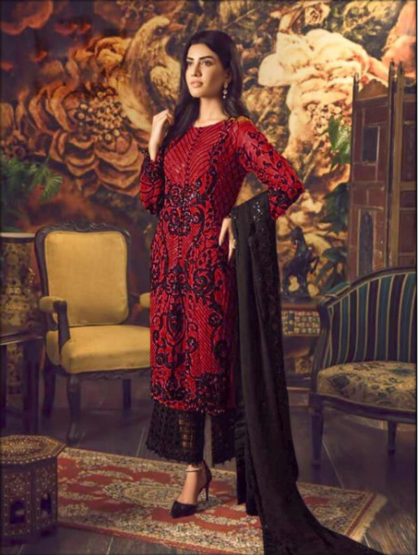 magical-red-color-heavy-georgette-with-embroidery-sequence-work-suit