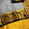 mesmerizing-grey-color-kanjivaram-silk-with-heavy-chit-pallu-classic-saree
