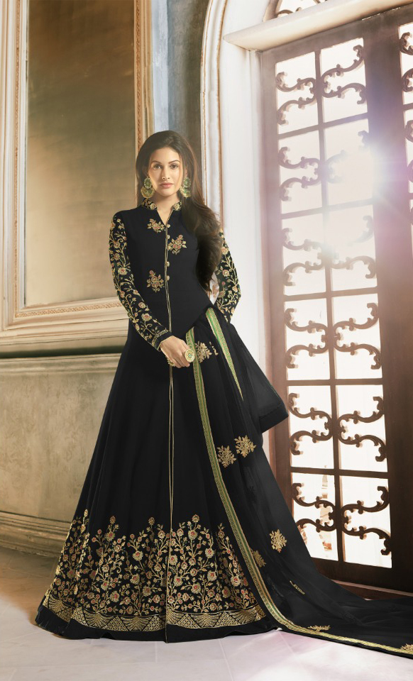 perfect-black-color-faux-georgette-with-embroidery-stone-work-anarkali-suit