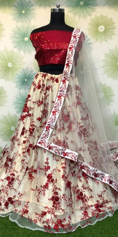 sparkling-maroon-color-heavy-net-all-over-sequence-work-lehenga-choli