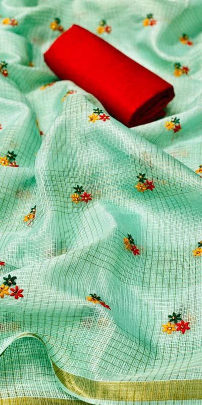 winning-seagreen-color-pure-rich-cotton-silk-traditional-wear-classic-saree
