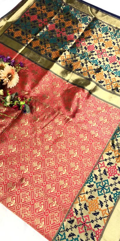 dazzling-pink-color-soft-silk-traditional-wedding-wear-saree