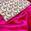 exotic-white-pink-color-satin-silk-classical-fashion-wear-saree