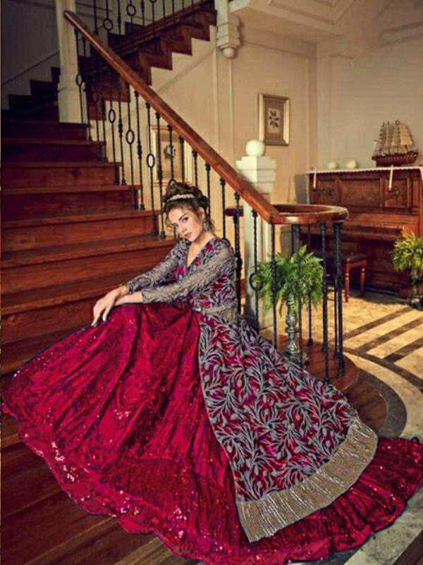 mesmerizing-red-color-heavy-net-with-embroidery-work-wedding-wear-anarkali-suit