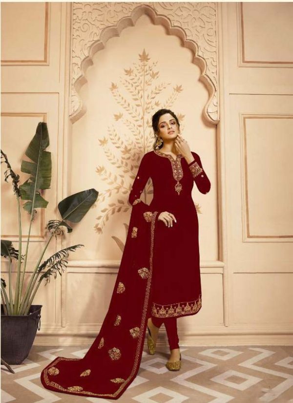 perfect-red-color-satin-georgette-and-cording-work-dual-style-salwar-lehenga