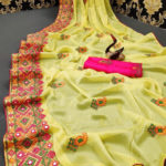 stunning-lemon-yellow-color-moss-chiffon-soft-silk-wedding-party-wear-saree