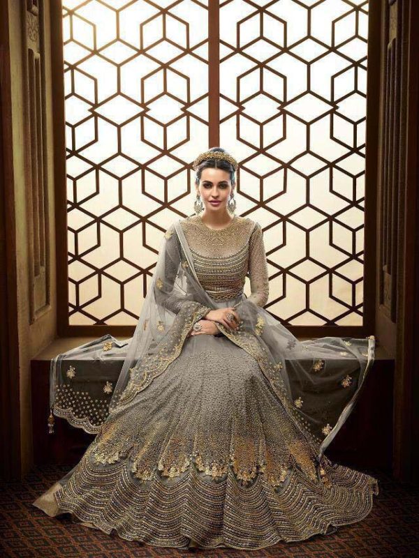 vibrant-grey-color-heavy-net-with-embroidery-work-stone-work-anarkali-suit