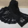 Exotic Black Color Heavy Mono Net With Beautiful Stone Work Saree