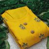 heavenly-yellow-color-pc-cotton-daily-wear-semi-stitched-dress-material