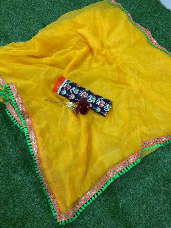 heavy-cotton-net-yellow-color-saree-with-digital-printed-blouse