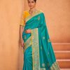 original-pure-pattu-sea-green-color-festive-wear-saree-for-womens