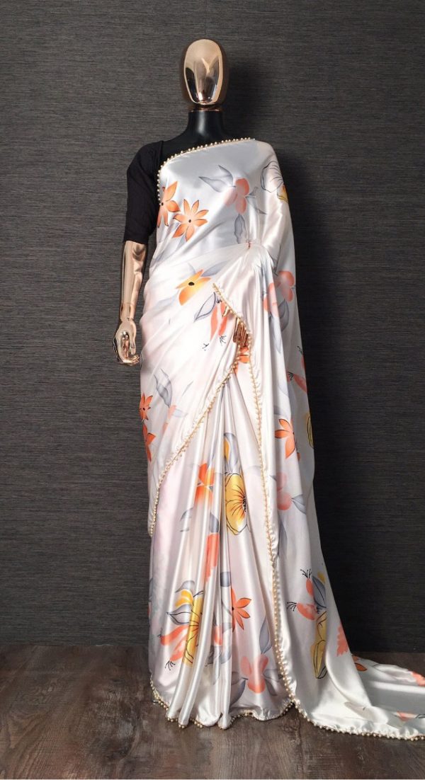 saree-for-womens-in-whiteyellow-color-heavy-japan-satin-with-print