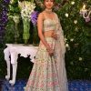 Women's Decorative White Color Bollywood Bridal Lehenga Choli